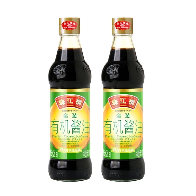 珠江桥牌金装有机酱油
