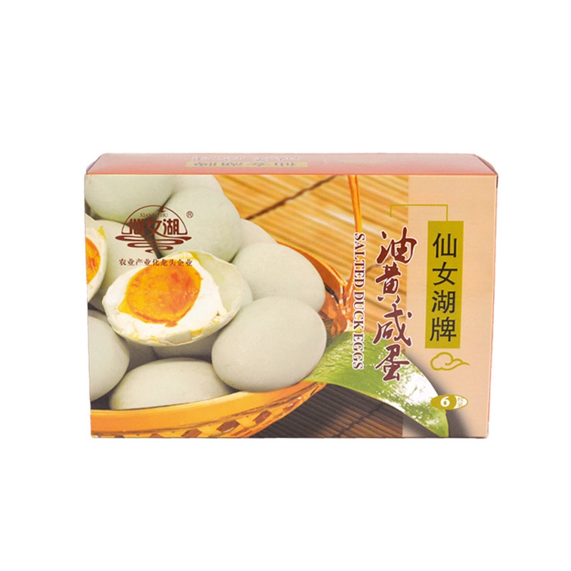 仙女湖牌熟油黄咸蛋盒装