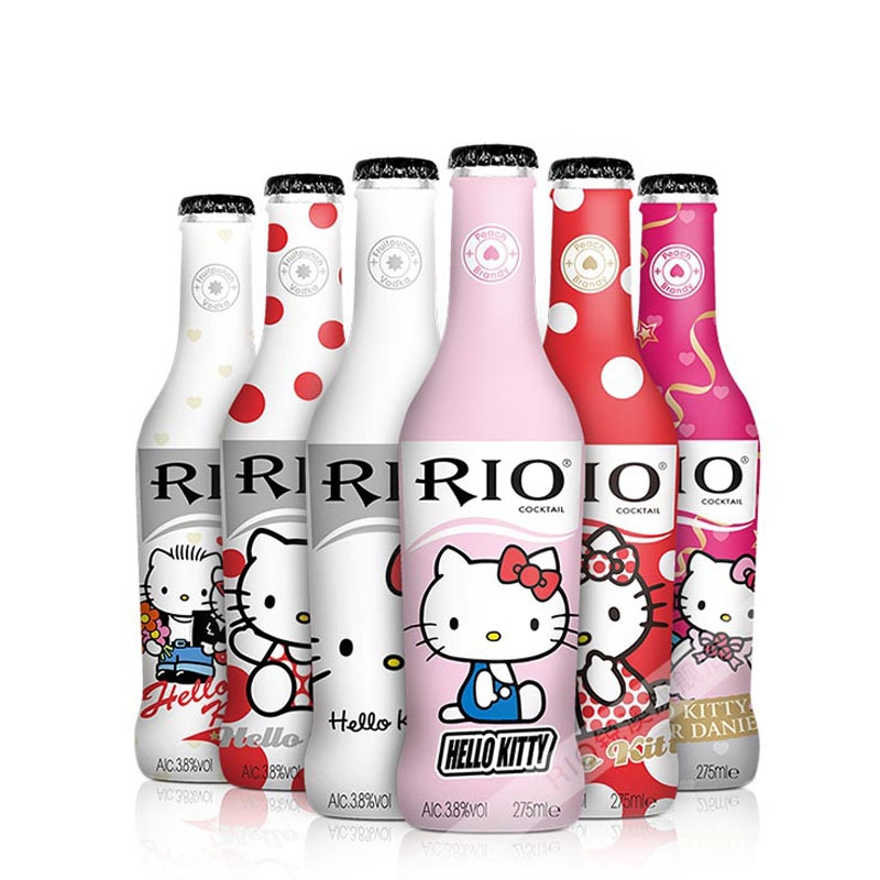 RIO锐澳鸡尾酒Hello Kitty限量预调伏特加果洋酒